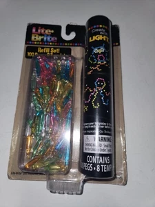 Lite-Brite Peg/Paper Refill-100 Pegs,8 Templates (fit Light Bright Magic Screen) - Bild 1 von 2