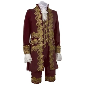 Stylish British Gentleman Cosplay Suit in Victorian Renaissance Tudor Style - Picture 1 of 66