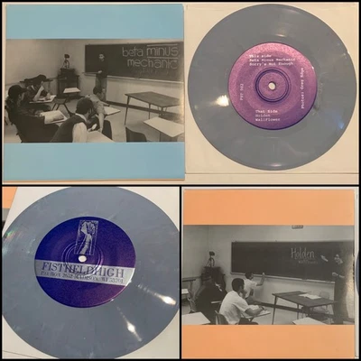 BETA MINUS MECHANIC-HOLDEN 7" Grey Vinyl-Shenoem Bonejack Cross Section Nemesis - Image 1 of 4