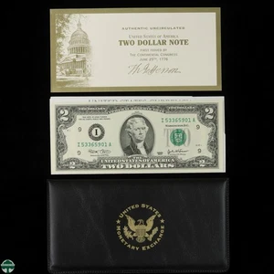 Series of 2003 $2 Federal Reserve Note FRI Minneapols - with display folder - Picture 1 of 8