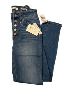 Kensie Women's The Ultimate High Rise Skinny Blue Jeans Size  0/25 - Picture 1 of 4