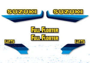 1982 RM125- Decal Set - Bild 1 von 1