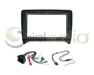 Kit de tablero de radio estéreo para radio de repuesto de 9 pulgadas + arnés de cables + antena AU69 - Imagen 1 de 3
