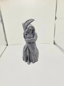 Shungite Grim Reaper Carving Approx 6” in Height 0.8Lbs - Picture 1 of 4