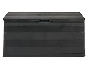 LIVARNO home Gartenbox Gartentruhe Aufbewahrungsbox Truhe Box Holzlamellendesign - Bild 1 von 7
