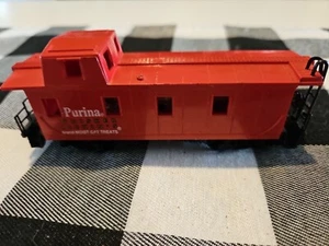 Bachmann HO Purina Beggin’ Strip Caboose Publicidad Valla publicitaria Tren de carga Vagón - Imagen 1 de 14
