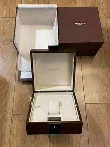 Original große Longines Holz Wooden Heritage Legend Taucheruhrenbox Gehäuse komplett - Bild 1 von 11