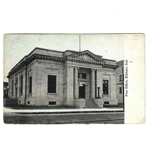R.P.O. Cancelar - Oficina de Correos de Indiana Elkhart - Postal vintage - PC196 - Imagen 1 de 4