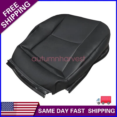 2008-2014 for Mercedes Benz C250 C300 C350 Driver Bottom Seat Cover Black - Image 1 of 4