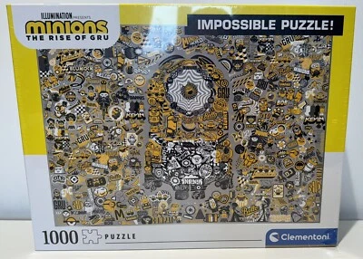 Clementoni The Rise Of Gru 1000 шт. пазл невозможный пазл новый запечатанный - Изображение 1 из 4