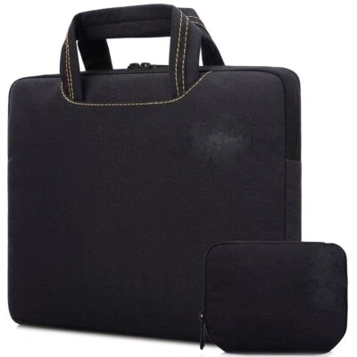 10 - 14 inch laptop tablet bag sleeve case Black Rawboe - Image 1 of 4