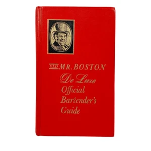 Old Mr Boston De Luru Official Bartender Guide Book 1970 Mixology - Picture 1 of 8