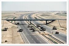 M-1A1 Abrams At Checkpoint On Highway 8 Operation Desert Storm 8 x 12 Photo