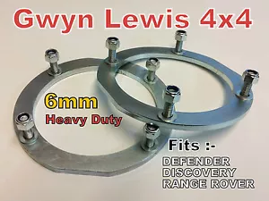 Anillos de seguridad de torreta de alta resistencia Defender 6 mm suspensión desafío Gwyn Lewis - Imagen 1 de 9
