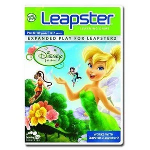 Leap Frog LEAPSTER DISNEY FAIRIES Learning Game - Leapster 1 & 2 Ages 4-7 years - Picture 1 of 1