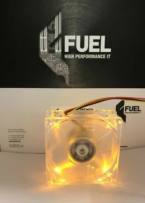 Retro Cooler Master TLF-R82 Neon LED 80x80x25mm Case Fan - Image 1 of 4