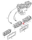 NEW VW POLO DERBY VENTO-IND FRESH AIR AND HEATER CONTROLS 6RF820045C GENUINE