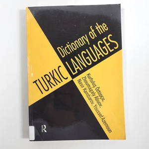 Wörterbuch der türkischen Sprachen Zweitausend Wörter Wörterbuch Referenz PB - Bild 1 von 14