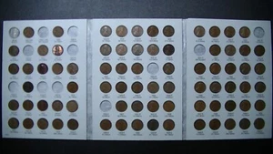 JUEGO DE CENTAVOS DE TRIGO LINCOLN LOTE 79 MONEDAS COLECCIÓN 1909 VDB A 1940 - Imagen 1 de 19