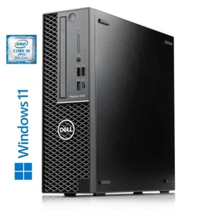 DELL PRECISION 3431 i9 9900, WIFI, 32GB 512GB SSD 2TB HDD, K1200 4GB WIN 11 PRO - Picture 1 of 1