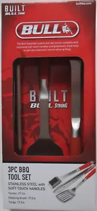 Bull Stainless Steel 3-piece BBQ Set (p/n: 24381) - Picture 1 of 4