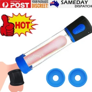 Electric Automatic Penis Enlargement Pump Dick Enlarger Penis Extender Beginer - Picture 1 of 35