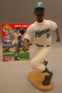 LOOSE 1995 SLU STARTING LINEUP FIGURE CHUCK CARR FLORIDA MARLINS