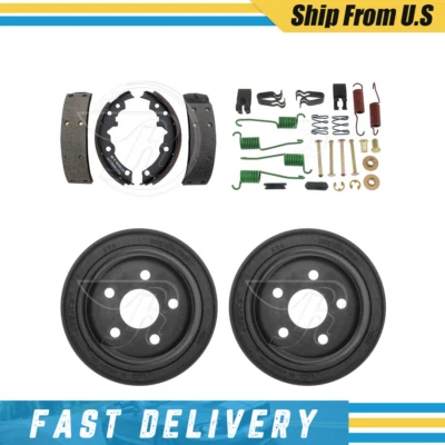 Se adapta a Pontiac Sunfire 2001 2002 tambores traseros zapatas de freno y kit de resorte de herrajes Foto 1 de 4