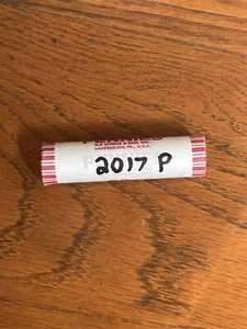 2017-P Lincoln Shield Cent Penny 1-50 Coin roll Uncirculated - Picture 1 of 2