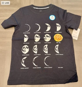 Carter's Toddler Boys "Glow in Dark"  T-shirt Size 6 (NEW w/Tags) - Picture 1 of 1