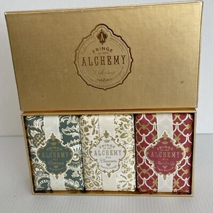 NEW Fringe Alchemy Soap Set Trio Jasmine/Lime Vamilla/Orange Ginger/Rosewood - Picture 1 of 4