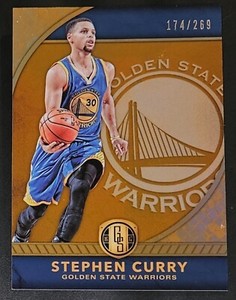Stephen Curry 2016-17 Panini Gold Standard Base Card no.139 (#'d 174/269)