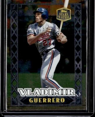 1999 Topps Stars 'N Steel #32 Vladimir Guerrero - Image 1 of 2