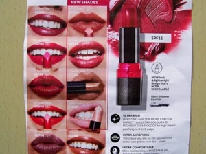 AVON ULTRA COLOUR SHIMMER LIPSTICK SHADE HIGH BEAM NEW LOOK SEALED SPF15 (D) - Picture 1 of 2