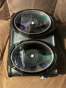 Crock-Pot SCCPMD1-CH Hook Up Double Oval Connectable 2 1-Quart Slow Cookers Pots - Picture 1 of 10