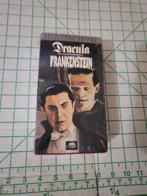 Universal Monsters Dracula And Frankenstein 60th Anniversary VHS Set Sealed MCA - Image 1 of 4