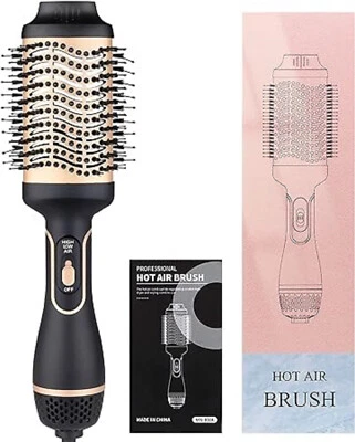 Warmluftbürste 4 In 1 Föhnbürste  Lockenstyler 3 Temperatureinstellungen - Bild 1 von 3