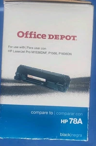 New Office Depot 78A CE278A Black Toner Cartridge - Picture 1 of 8