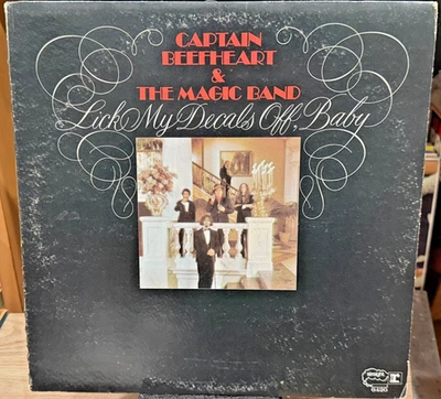 CAPTAIN BEEFHEART & HIS MAGIC BAND   LICK MY DECALS OFF, BABY VINYL RECORD LP #2 - Image 1 of 4