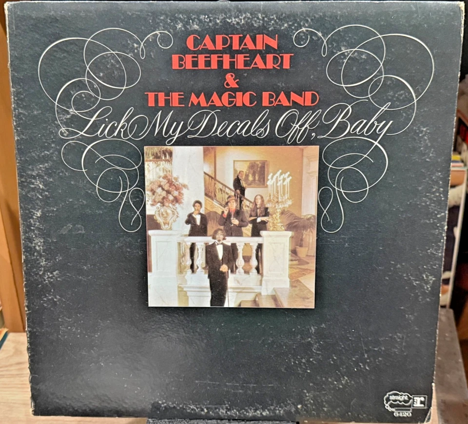 CAPTAIN BEEFHEART & HIS MAGIC BAND   LICK MY DECALS OFF, BABY VINYL RECORD LP #2 - Image 1 of 4