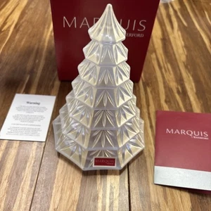 Waterford Marquis großer Weihnachtsbaum, Marquis irisierend weiß 6 1/2" - Bild 1 von 13