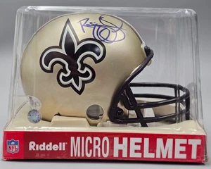 Mini micro casco firmato Reggie Bush New Orleans Saints NFL - Foto 1 di 13