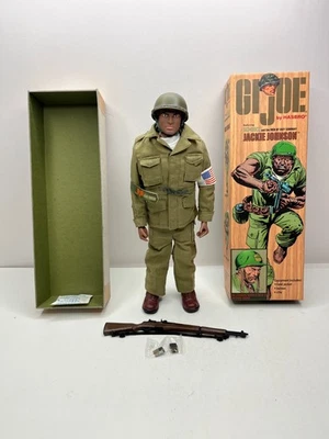 HASBRO G.I. JOE 2002 12" SGT. FIGURA ROCK & EASY COMPANY JACKIE JOHNSON NUEVA DC Foto 1 de 4