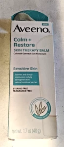 Aveeno Calm + Restore Skin Therapy Balsam 1,7 Oz. für empfindliche Haut Ablaufdatum 04/25 - Bild 1 von 5
