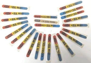 Vintage Lot Advertising Promo Rainbo is Real Bread Emory Board NOS Nail File Lot - Picture 1 of 4