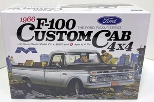 Moebius Models 1966 Ford F-100 Custom Cab 4 x 4 Pickup Truck Kit Sealed - Picture 1 of 1