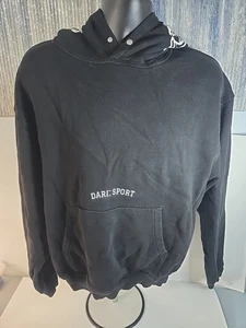 Darc Sport Wolves Hoodie Men Size M 846 From 1000 Black - Picture 1 of 9
