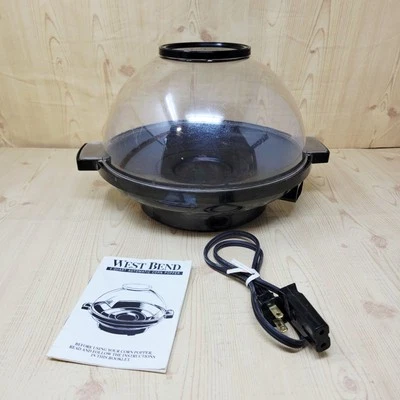 Винтажный автоматический кукурузный поппер West Bend Butter-Matic II 4 кварты - Изображение 1 из 4
