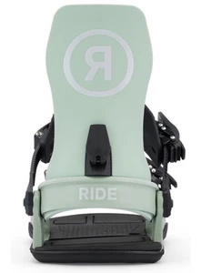 2026 Brand New Ride Womens CL-6 Snowboard Bindings $330 Medium Sage EVA Basepad - Picture 1 of 5