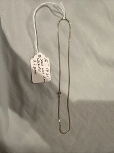 "Collar sólido de 2 mm de oro amarillo de 14 K de 16""" - Imagen 1 de 5